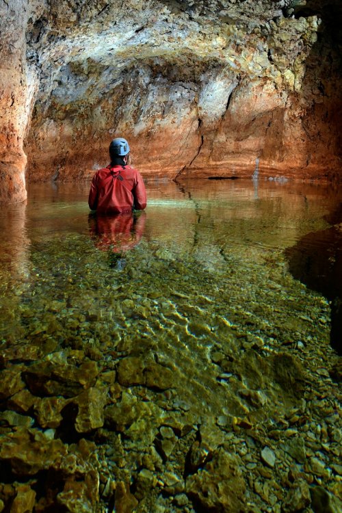 Grotte de Castelbouc - Siphon en hautes eaux(SP-18-1457)